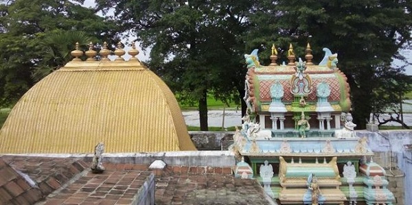 Chepparai Azhagiya koothar Temple tower side view