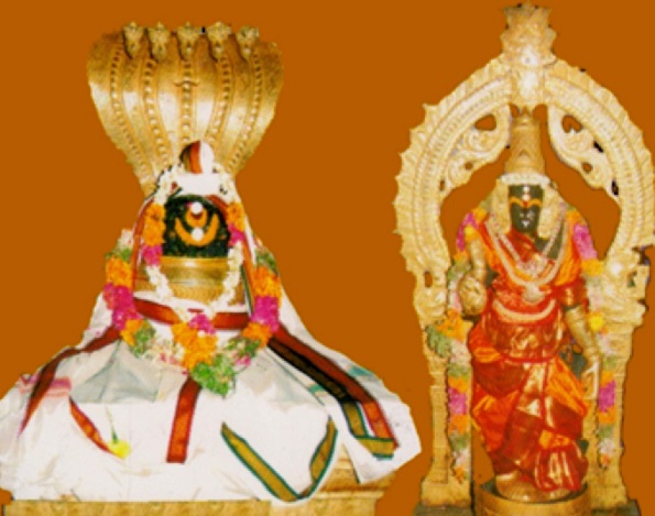Picture of Ambasamudram Kasipanathar Temple and Maragathaambikai.