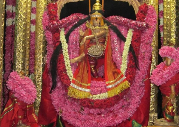 Well decorated statue of Ambasamudram Kasipanathar Temple Natarajar.