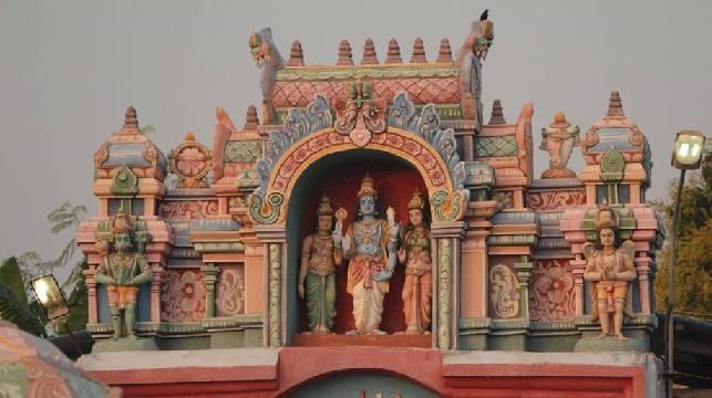 Elevation of Vittalapuram Pandurangan Temple.