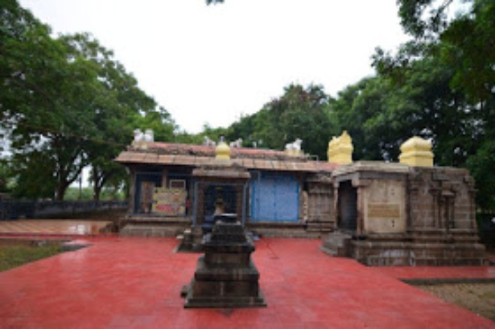A scenic view of Kunnathur Kotha Parameswarar temple.