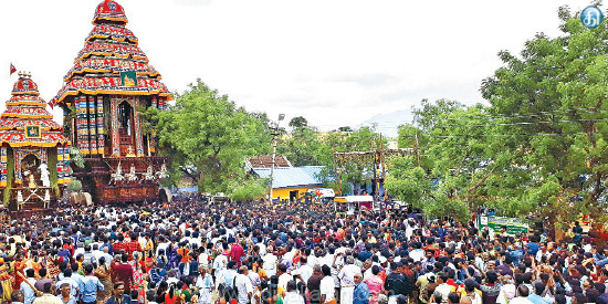 Paguni therottam festival of sivasailappar temple.