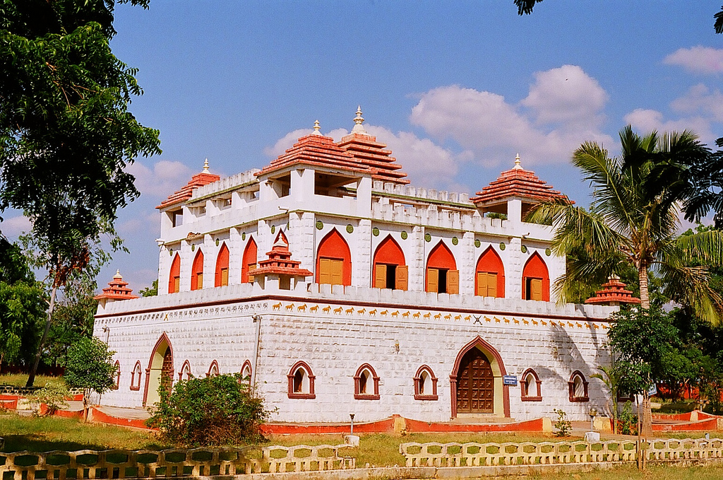 Front view of Panchalankurichi Veerapandiya Kattabomman Fort