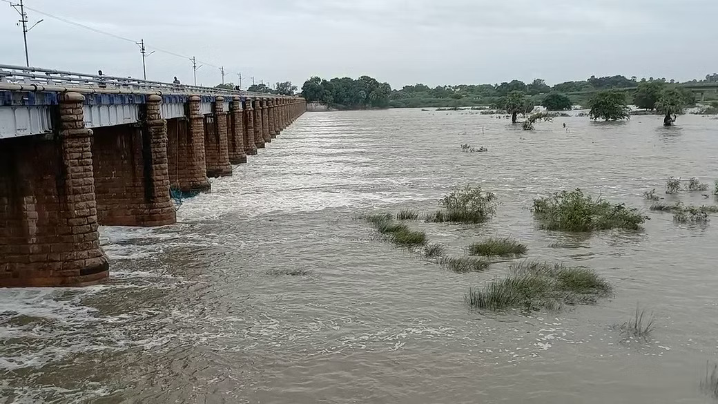 Bridge built across the Thamirabarani River