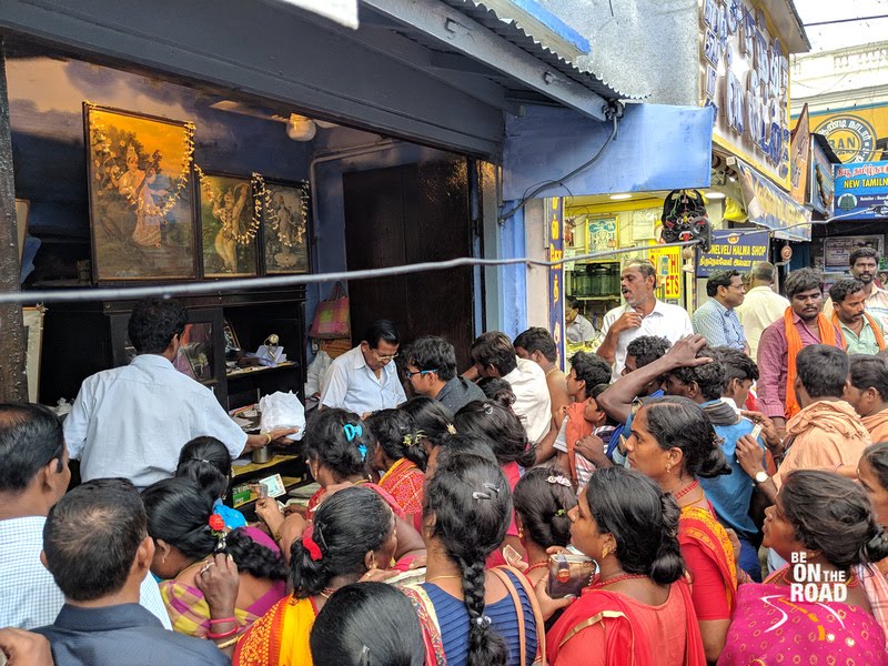 Iconic Iruttu Kadai Halwa shop of Tirunelveli, Tamil Nadu
